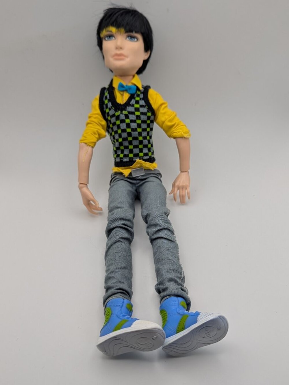 2002 My Scene Bryant Doll Mattel Checkered Vest